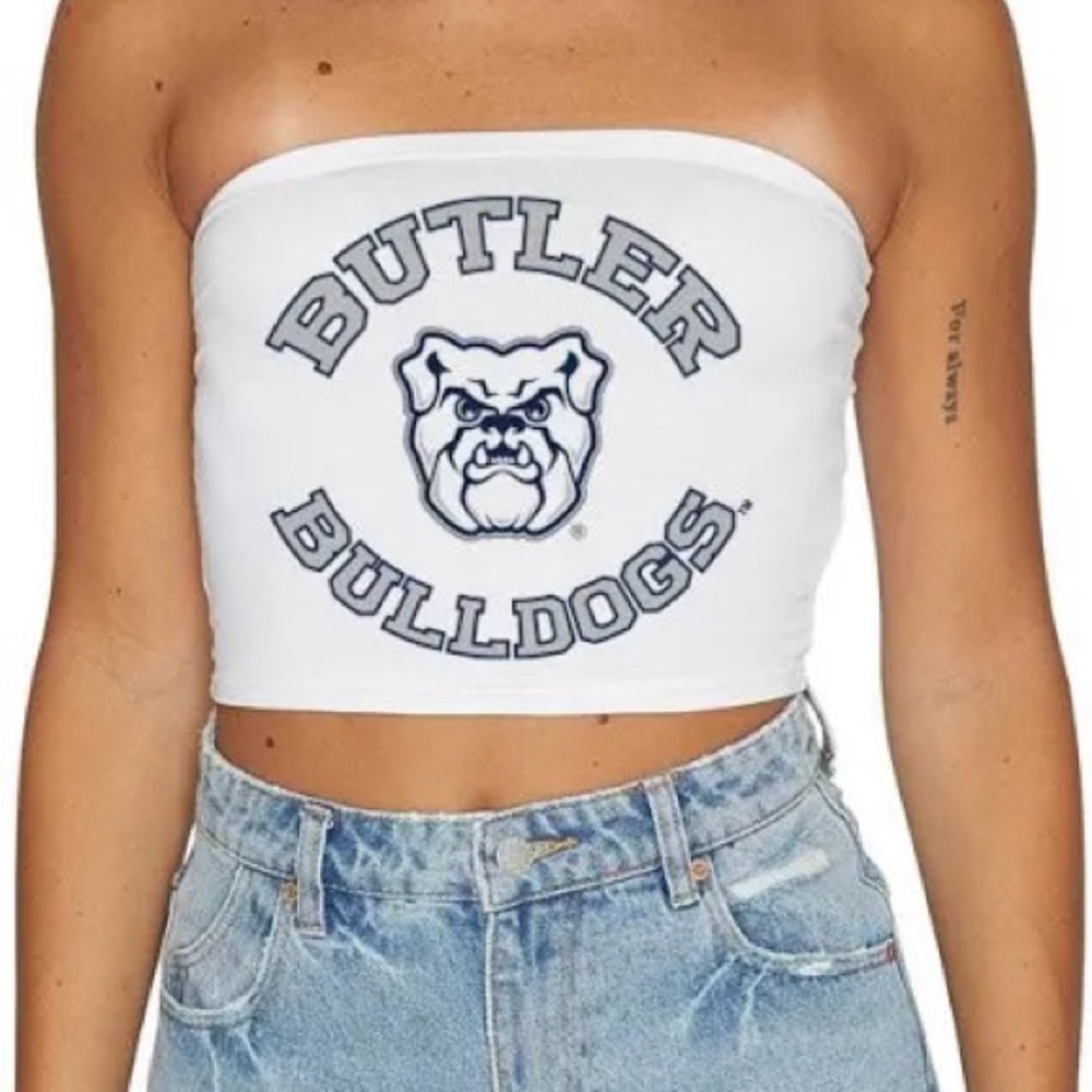 Butler Bulldog LOJO collegiate apparel tube top